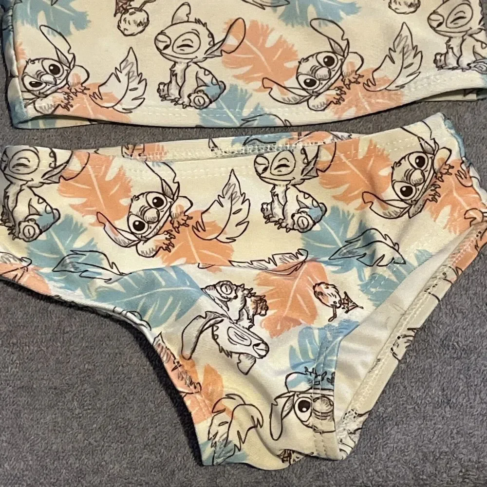 Disney‎ Stich 18 Mth 2 PC Swim Suit Super Cute